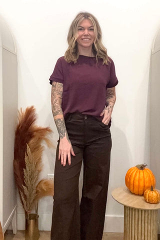 Brynn Fig Tee