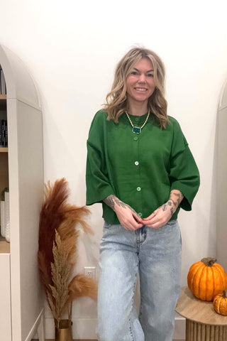 Maisie Neck Pullover Cardigan