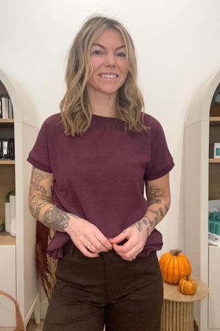 Brynn Fig Tee