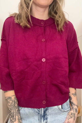 Maisie Neck Pullover Cardigan