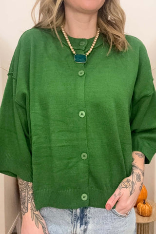 Maisie Neck Pullover Cardigan
