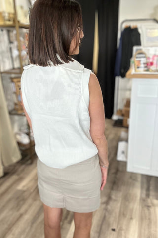 Amanda Tan Skort with Pockets - Just Dani Boutique + Color Studio