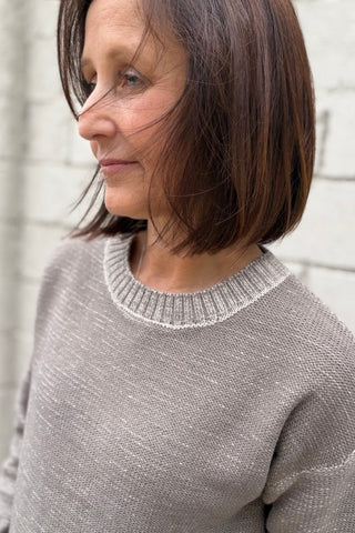 Anabel Mineral Washed Slub Sweater - Just Dani Boutique + Color Studio
