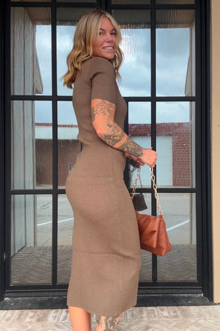 Artesia Dark Olive Dress - Just Dani Boutique + Color Studio