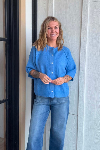 Bambu Soft Wide Leg Patch Pocket Denim - Just Dani Boutique + Color Studio