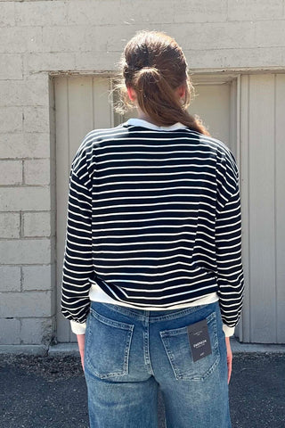 Berkley Ribbed Banded Pullover Top - Just Dani Boutique + Color Studio