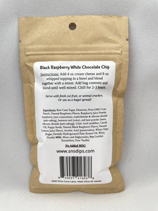 Black Raspberry White Chocolate Chip - The Funky Zebras Clear Lake