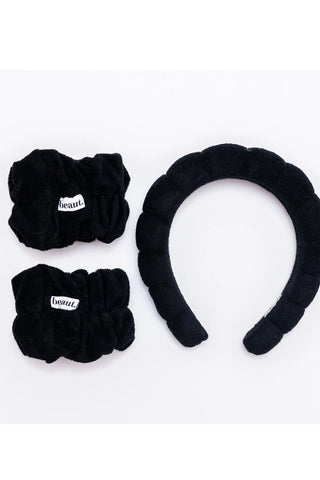 Bubble Headband & Wristband Set - The Funky Zebras Clear Lake