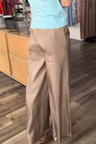 Charlie B Brown Wide Leg Trousers - Just Dani Boutique + Color Studio