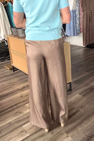 Charlie B Brown Wide Leg Trousers - Just Dani Boutique + Color Studio