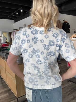 Charlie B Reversible Crew Sweater - The Funky Zebras Clear Lake