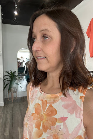 Charlie B Sleeveless Floral Popover Blouse - The Funky Zebras Clear Lake
