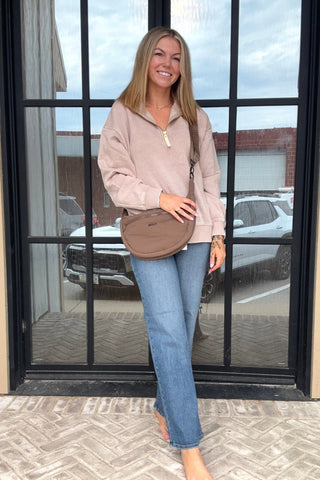 Cheyenne Acid Half Zip - Just Dani Boutique + Color Studio