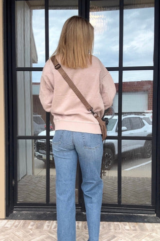 Cheyenne Acid Half Zip - Just Dani Boutique + Color Studio