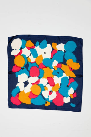 COLOR BLOCK SILKY FEEL BANDANA SCARF - The Funky Zebras Clear Lake