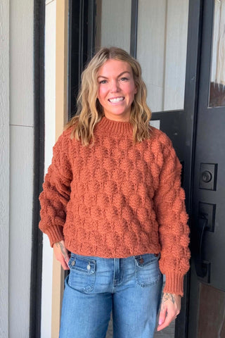 Cornelia Chunky Cabled Sweater - Just Dani Boutique + Color Studio