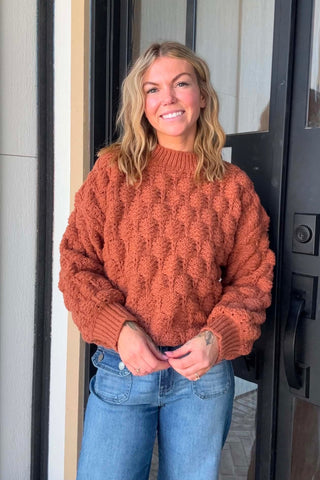 Cornelia Chunky Cabled Sweater - Just Dani Boutique + Color Studio