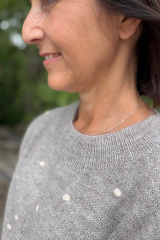 Diane Cozy Dotted Knit Crewneck - Just Dani Boutique + Color Studio