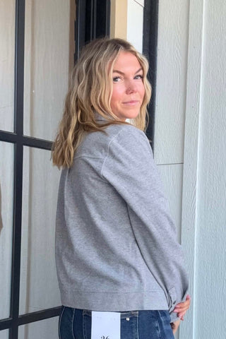Faye Charcoal Jacket - Just Dani Boutique + Color Studio