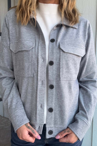 Faye Charcoal Jacket - Just Dani Boutique + Color Studio