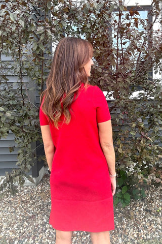 Freya Mock Neck Dress - Just Dani Boutique + Color Studio