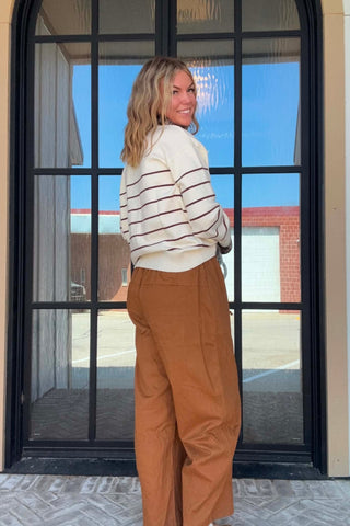 Hanna Plaid Collared Sweater - Just Dani Boutique + Color Studio