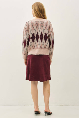 Harriet Faux Suede A-Line Skirt - Just Dani Boutique + Color Studio