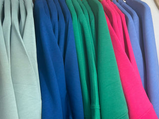 Jamie Scuba Elbow Sleeve Pullover Top - Just Dani Boutique + Color Studio