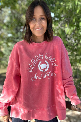 Kaitlyn Social Club Pullover - The Funky Zebras Clear Lake