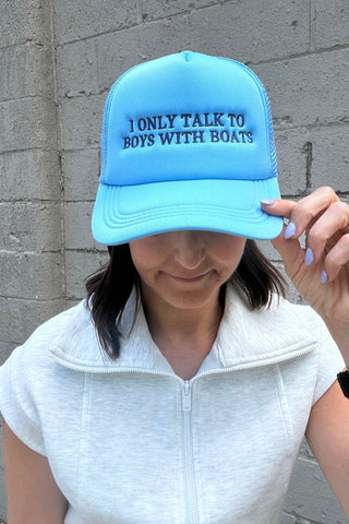 Lake Trucker Hats - The Funky Zebras Clear Lake
