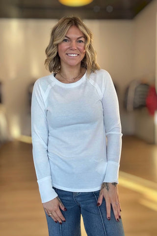 Lisa Baby Waffle Top - Just Dani Boutique + Color Studio