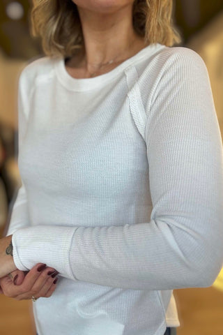Lisa Baby Waffle Top - Just Dani Boutique + Color Studio