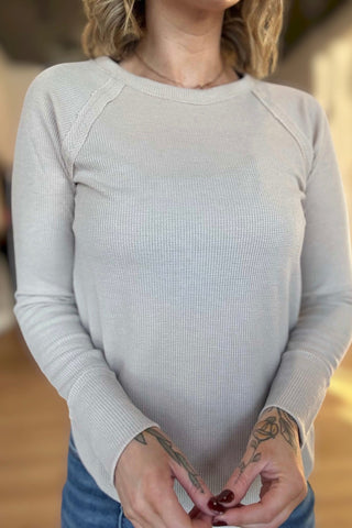 Lisa Baby Waffle Top - Just Dani Boutique + Color Studio