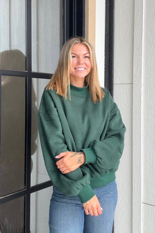 Matilda Slouchy Mockneck Pullover - Just Dani Boutique + Color Studio