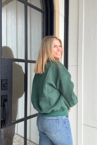 Matilda Slouchy Mockneck Pullover - Just Dani Boutique + Color Studio