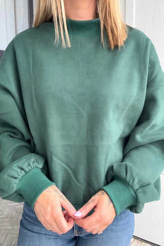Matilda Slouchy Mockneck Pullover - Just Dani Boutique + Color Studio