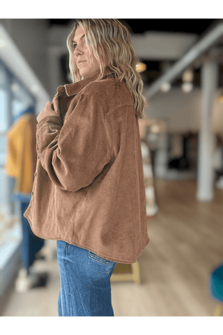 Michaela Corduroy Reversible Jacket - Just Dani Boutique + Color Studio