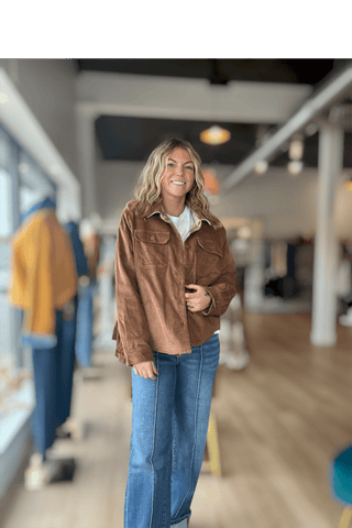 Michaela Corduroy Reversible Jacket - Just Dani Boutique + Color Studio
