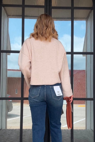 Michaela Oatmeal Button Down Knit Cardigan - Just Dani Boutique + Color Studio