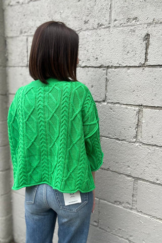 Millie Cable Sweater - Just Dani Boutique + Color Studio