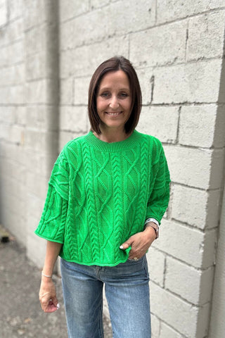 Millie Cable Sweater - Just Dani Boutique + Color Studio