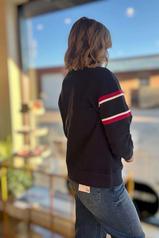 Off Duty Mock Neck Sweatshirt - Just Dani Boutique + Color Studio