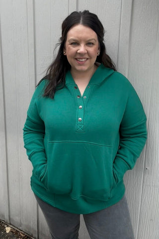 PINK FRIDAY Snap Sweatshirts - The Funky Zebras Clear Lake