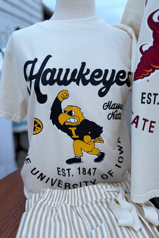 Retro ISU & Iowa Tees - Just Dani Boutique + Color Studio