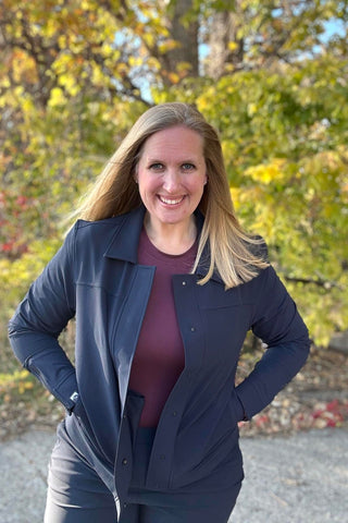 Storm Creek Challenger Jacket in Navy - Just Dani Boutique + Color Studio