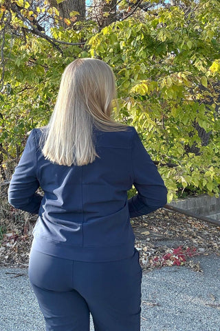 Storm Creek Challenger Jacket in Navy - Just Dani Boutique + Color Studio