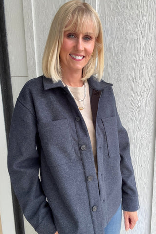 Storm Creek Day Break Shirt Jacket - Just Dani Boutique + Color Studio