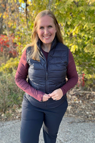 Storm Creek Long Sleeve in Merlot - The Funky Zebras Clear Lake