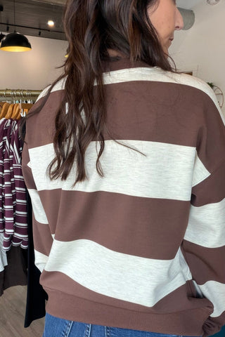 Stride Striped Modal Top - Just Dani Boutique + Color Studio