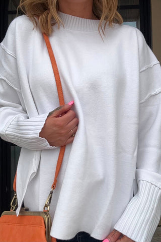Taylen Mock Pullover Sweater - Just Dani Boutique + Color Studio